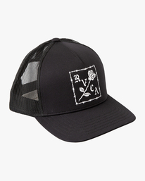 2 Hilo - Trucker Cap for Men Black F5CPRLRVF2 RVCA