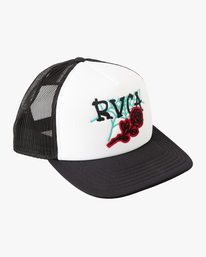 2 Mark Oblow - Trucker Cap for Men White F5CPRMRVF2 RVCA