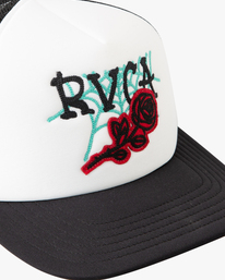 3 Mark Oblow - Trucker Cap for Men White F5CPRMRVF2 RVCA