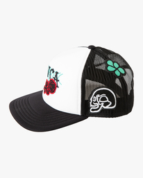 4 Mark Oblow - Trucker Cap for Men White F5CPRMRVF2 RVCA