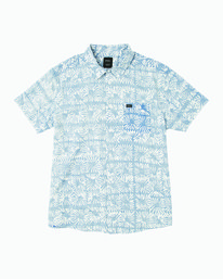 0 FLOWER BLOCK SS  H1SHJFRVP8 RVCA