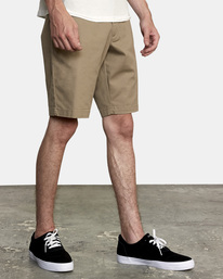 7 Weekend Stretch  - Pantalones cortos elásticos para Hombre Beige H1WKRZRVP8 RVCA