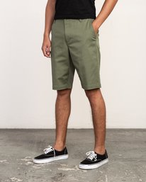 1 Weekend Stretch  - Stretch Shorts for Men Green H1WKRZRVP8 RVCA