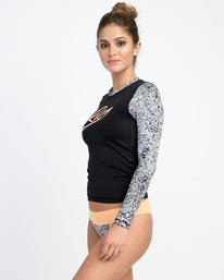 3 MARBLE LONG SLEEVE  H4GYJARVP8 RVCA