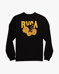 0 PANTHER N ROSES CREW  L1CRRERVF8 RVCA