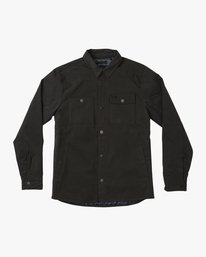 0 UTILITY SHIRT JACKET  L1JKRKRVF8 RVCA