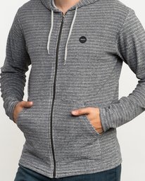 2 SUPER MARLE ZIP HOOD  L1KTRFRVF8 RVCA