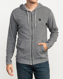 0 SUPER MARLE ZIP HOOD  L1KTRFRVF8 RVCA