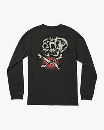 0 DOUBLE SKULL LS  L1LSRBRVF8 RVCA