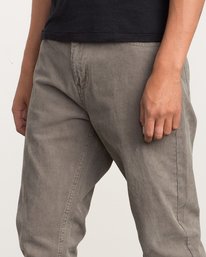 3 Campbell Bros Daggers Pigment - Corduroy Denim Trousers for Men  L1PNRDRVF8 RVCA