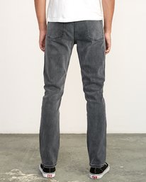 1 Daggers Denim - Pantalones vaqueros con corte ajustado para Hombre Gris L1PNRJRVF8 RVCA