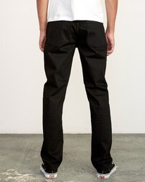 1 Daggers Denim - Slim Fit Denim Jeans for Men Black L1PNRJRVF8 RVCA