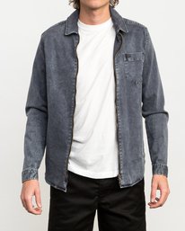 0 DO RIGHT SHIRT JACKET  L1SHRERVF8 RVCA