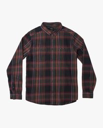 0 LUDLOW FLANNEL LS  L1SHRIRVF8 RVCA