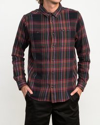1 LUDLOW FLANNEL LS  L1SHRIRVF8 RVCA