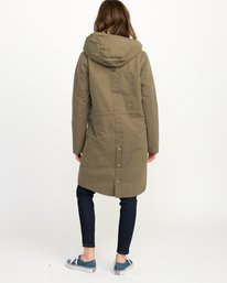 1 HIGHLANDS PARKA Grün L3JKRDRVF8 RVCA