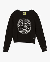 2 SMILES SWEATER  L3JPRCRVF8 RVCA