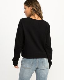 1 SMILES SWEATER  L3JPRCRVF8 RVCA