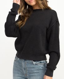 2 EXPOSED SWEATER  L3JPRGRVF8 RVCA