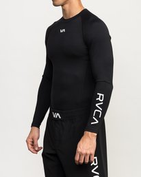3 VA Performance - Sports Long Sleeve T-Shirt for Men  L4KTMERVF8 RVCA