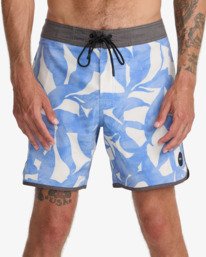 2 Freeport - Schwimmshorts für Männer  M1072RFT RVCA