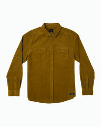 0 CAMPBELL CORD LS  M1SHRBRVW8 RVCA
