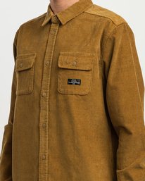 3 CAMPBELL CORD LS  M1SHRBRVW8 RVCA