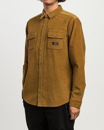 4 CAMPBELL CORD LS  M1SHRBRVW8 RVCA