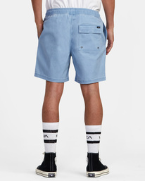 2 Escape - Bermuda Elasticizzati da Uomo Blue M2073REE RVCA