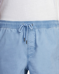9 Escape - Bermuda Elasticizzati da Uomo Blue M2073REE RVCA