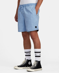 4 Escape - Bermuda Elasticizzati da Uomo Blue M2073REE RVCA