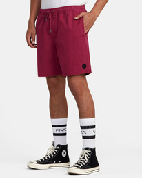 4 Escape - Short Elástico para Hombre Rosa M2073REE RVCA
