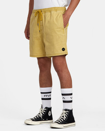 4 Escape - Elasticated Shorts for Men Beige M2073REE RVCA
