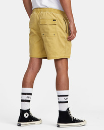 5 Escape - Elasticated Shorts for Men Beige M2073REE RVCA