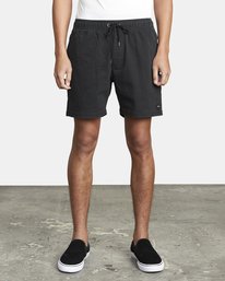 0 Escape - Elasticated Shorts for Men Black M2073REE RVCA