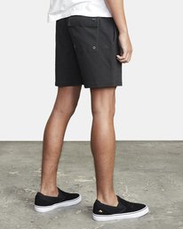 4 Escape - Elasticated Shorts for Men Black M2073REE RVCA