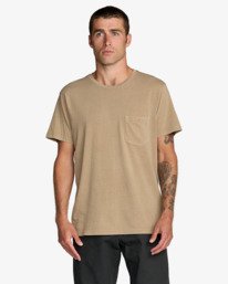 0 PTC 2 Pigment - T-Shirt &agrave; manches courtes pour Homme Beige M437VRPT RVCA