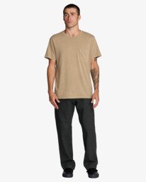 1 PTC 2 Pigment - T-Shirt &agrave; manches courtes pour Homme Beige M437VRPT RVCA