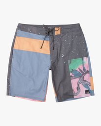 0 Sage Vaughn Collage Trunk - Boardshort 19" pour Homme  N1BSRBRVP9 RVCA