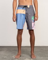 1 Sage Vaughn Collage Trunk - Boardshort 19" pour Homme  N1BSRBRVP9 RVCA