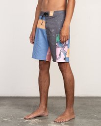3 Sage Vaughn Collage Trunk - Boardshort 19" pour Homme  N1BSRBRVP9 RVCA