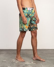 6 Mel G Tiger Palm - 18" Boardshorts for Men  N1BSRCRVP9 RVCA