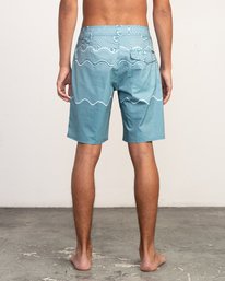 1 Pulled Lines Trunk - 19" Boardshorts for Men  N1BSRERVP9 RVCA