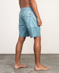5 Pulled Lines Trunk - 19" Boardshorts for Men  N1BSRERVP9 RVCA