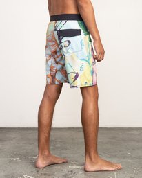 4 Sage Vaughn Floral Trunk - 19" Boardshorts for Men  N1BSRKRVP9 RVCA