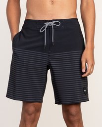 3 Curren Caples Trunk - 18" Boardshorts for Men  N1BSRPRVP9 RVCA