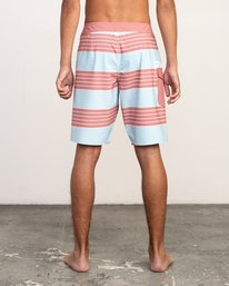 2 Uncivil Stripe Trunk - 20" Boardshorts for Men  N1BSRQRVP9 RVCA