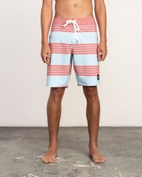 1 Uncivil Stripe Trunk - 20" Boardshorts for Men  N1BSRQRVP9 RVCA