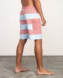 5 Uncivil Stripe Trunk - 20" Boardshorts for Men  N1BSRQRVP9 RVCA