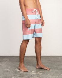 6 Uncivil Stripe Trunk - 20" Boardshorts for Men  N1BSRQRVP9 RVCA